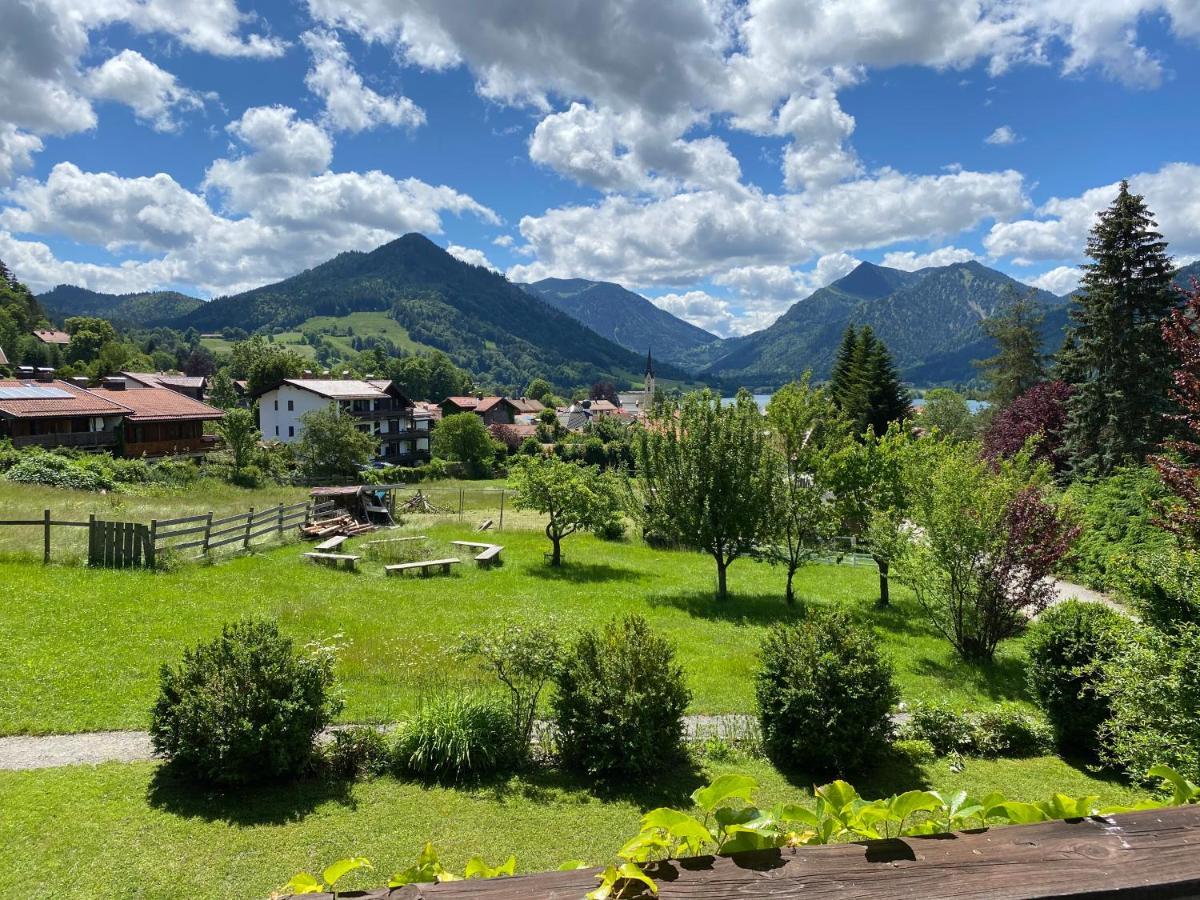 Kontaktlos - Wohnen Mit Panoramablick Am Schliersee By Stayfritz エクステリア 写真